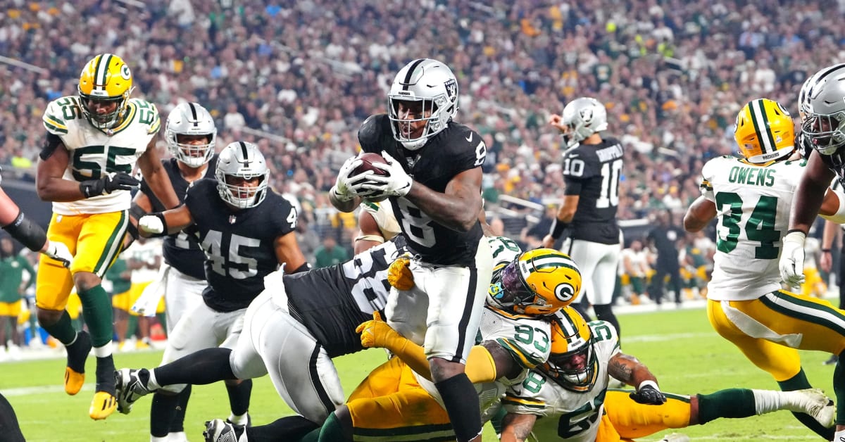 RB Josh Jacobs leaving Las Vegas Raiders for Green Bay Packers - Sports  Illustrated Las Vegas Raiders News, Analysis and More