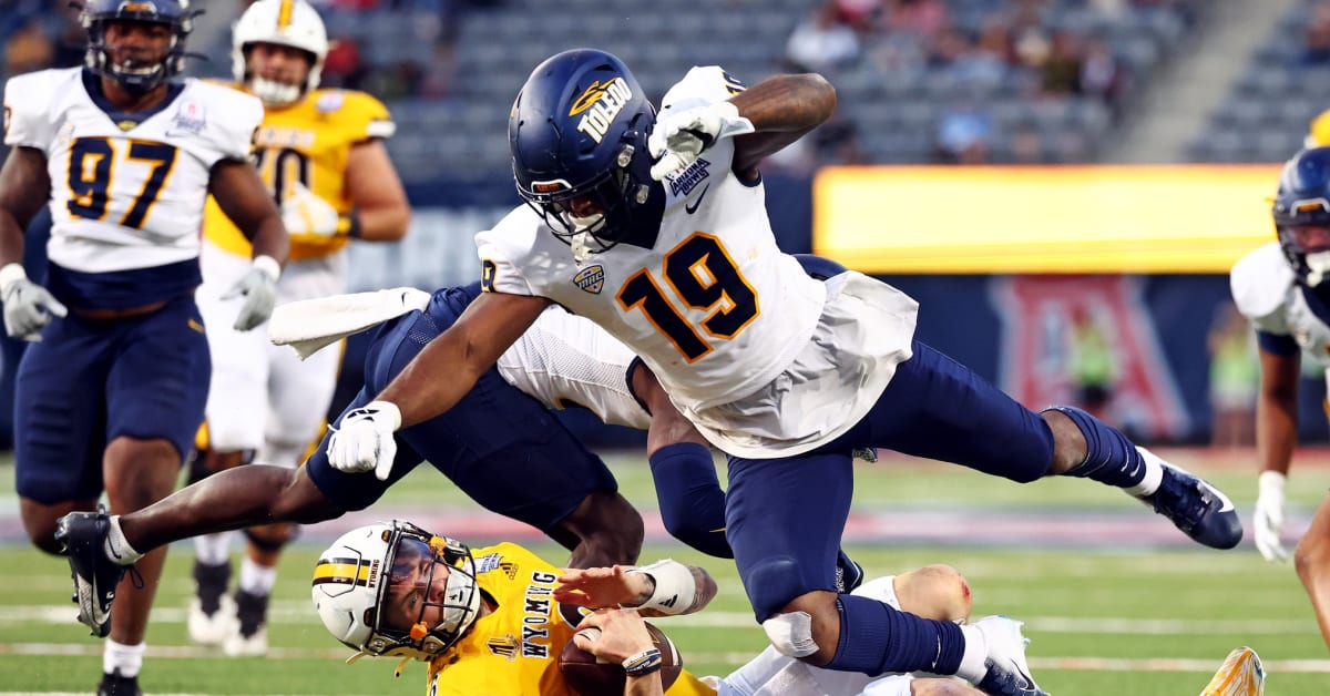 Las Vegas Raiders NFL Draft prospect LB Dallas Gant, Toledo Sports