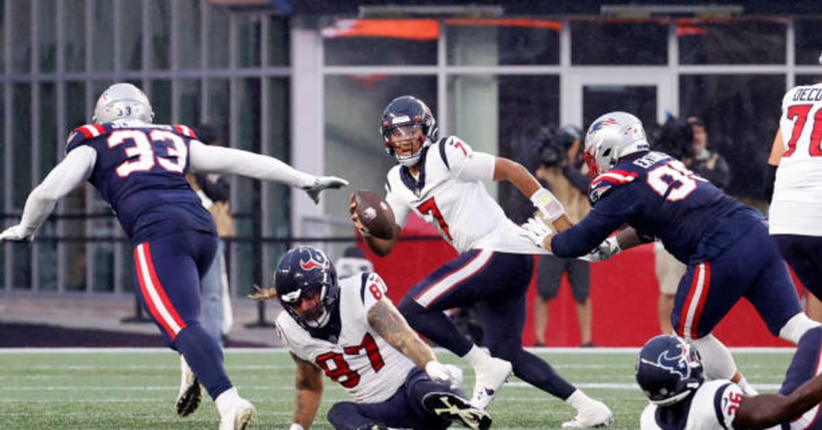 C.J. Stroud, Texans rookie QB, throws interception in preseason debut