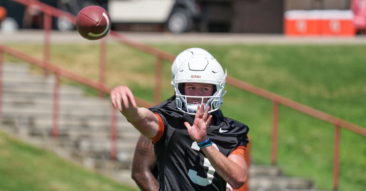 WATCH: Texas Longhorns QB Quinn Ewers 'Sets The Tone' At Winter ...