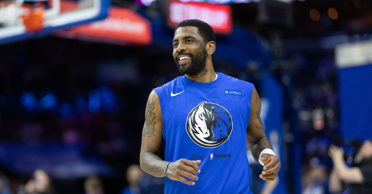 WATCH: Dallas Mavs' Kyrie Irving Throws Down Monster Alley-Oop In Pro ...