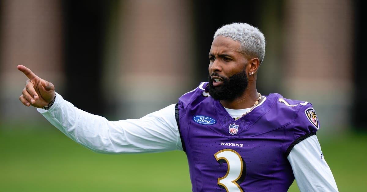 Lamar Jackson & Odell Beckham JR working on DANGEROUS 1on1 Situations @  Ravens Live Practice 