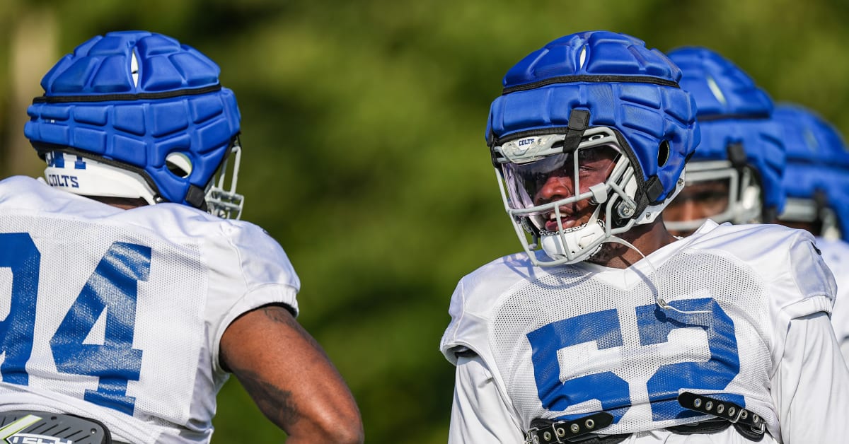 Colts players use joint practice to catch up with former coach