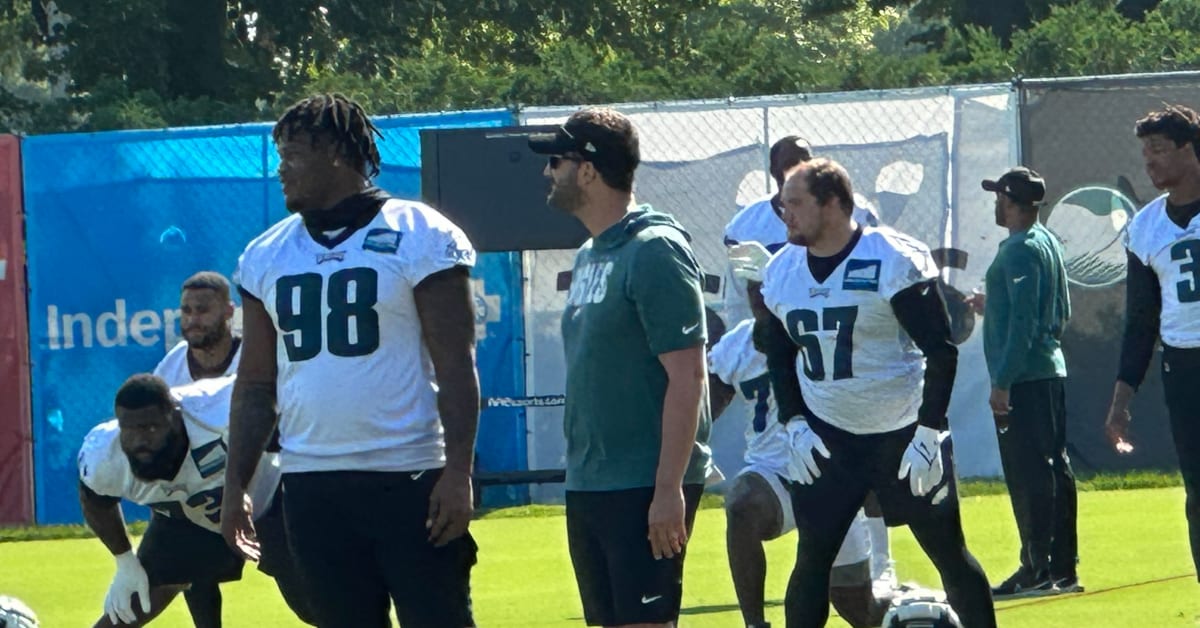 See the Philadelphia Eagles on the first day of training camp