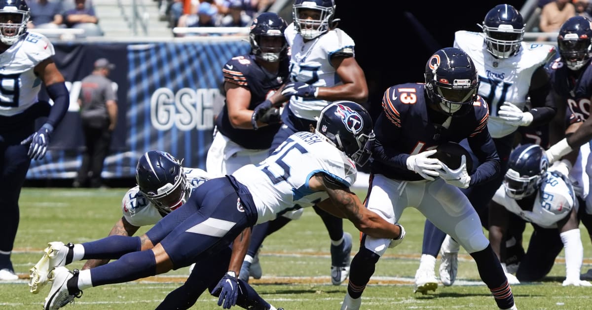 Bears' Tyler Scott 'trying not to think' about his 1st preseason