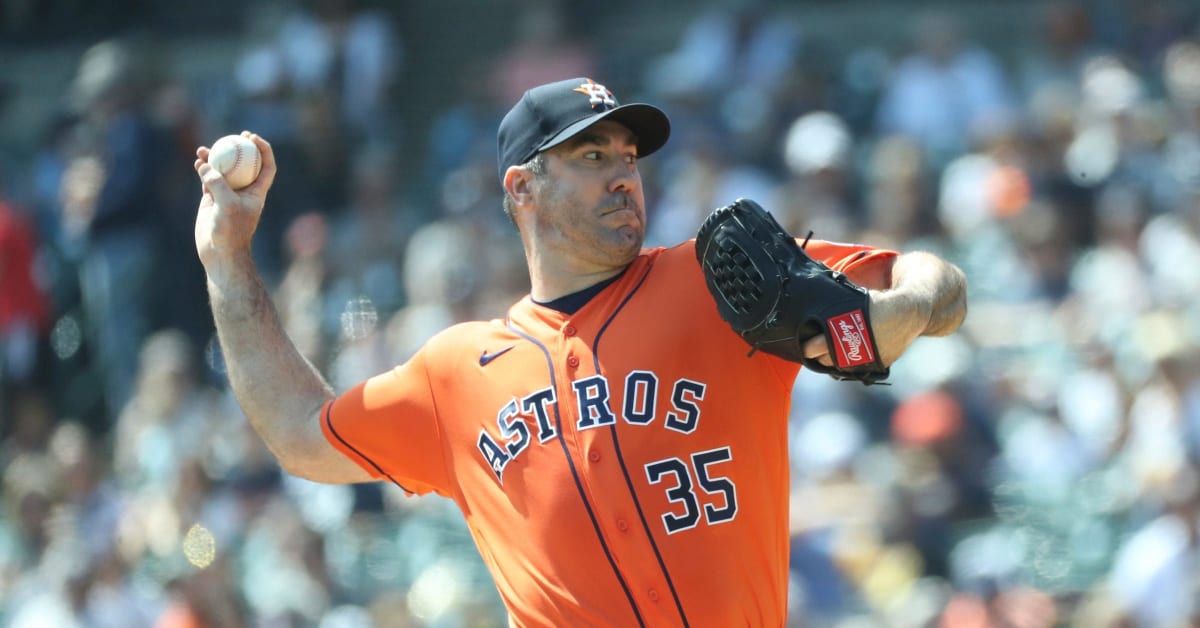 Houston Astros' Justin Verlander Becomes 1st Player to Reach 100 Wins at  Comerica Park - Fastball