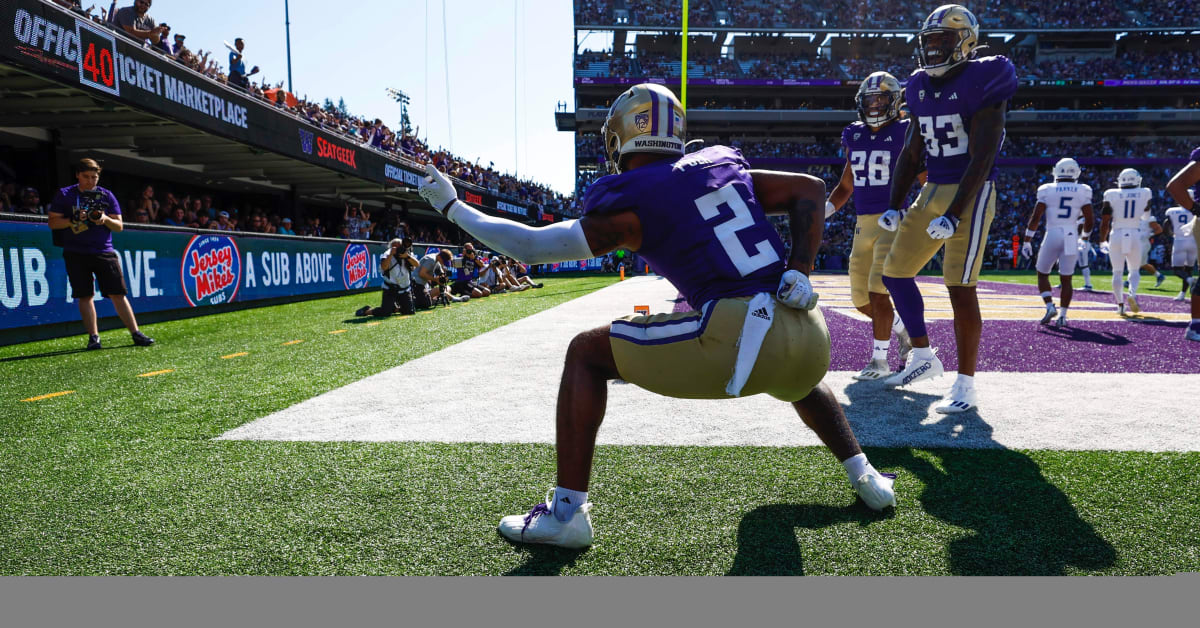 Michael Penix Jr. throws 3 more TD passes, No. 8 Washington routs Tulsa  43-10