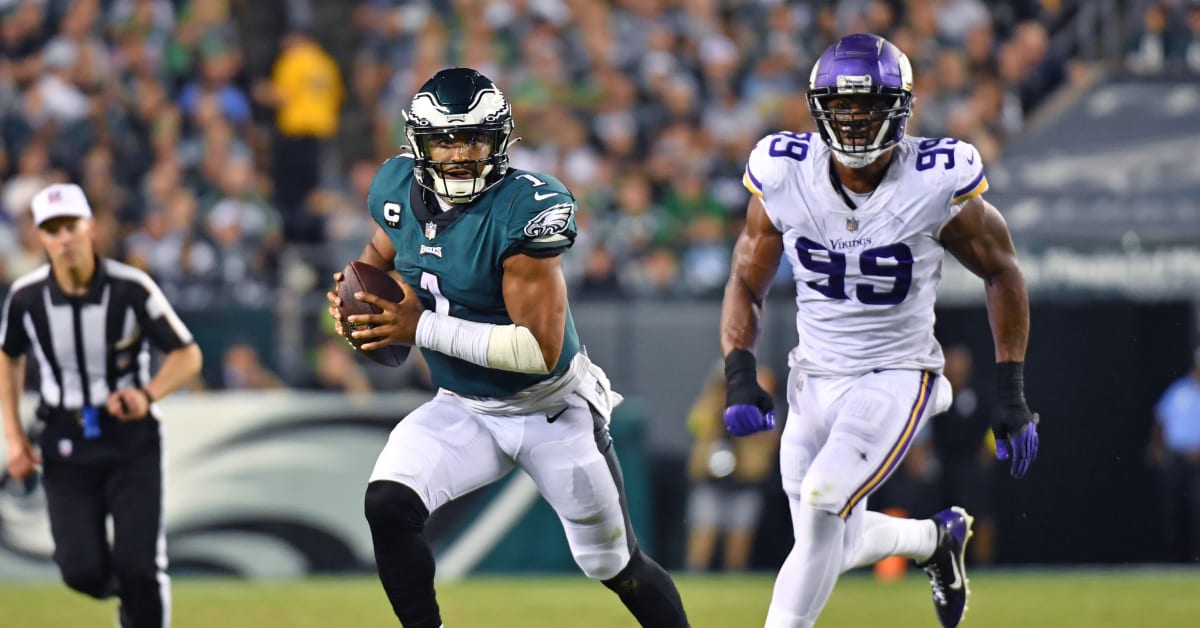 Vikings open as significant underdogs against Eagles in Week 2