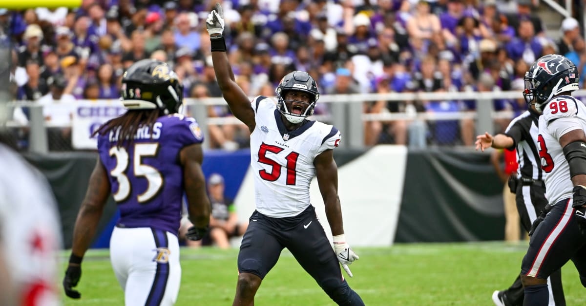 Houston Texans Will Anderson Jr. Named NFL AP Defensive Rookie Of The ...