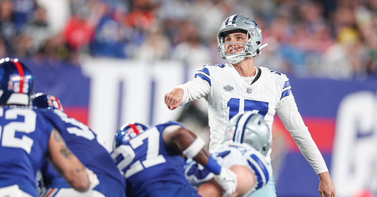 WATCH: Brandon Aubrey's 49-yard kick puts Cowboys on board in dicey 1st  quarter