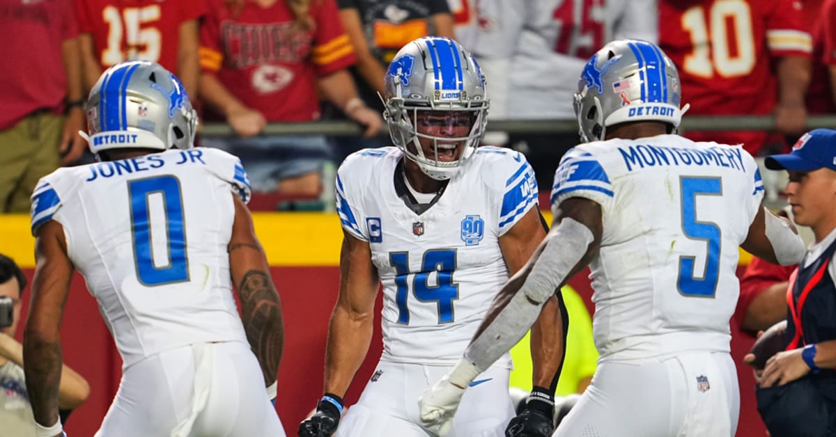 Detroit Lions observations: Amon-Ra St. Brown impossible to stop