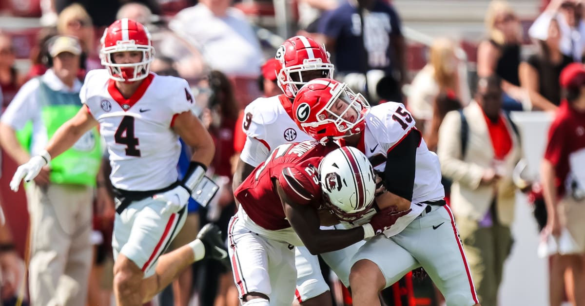 UGA football games vs. South Carolina, Florida in 2023 set for CBS