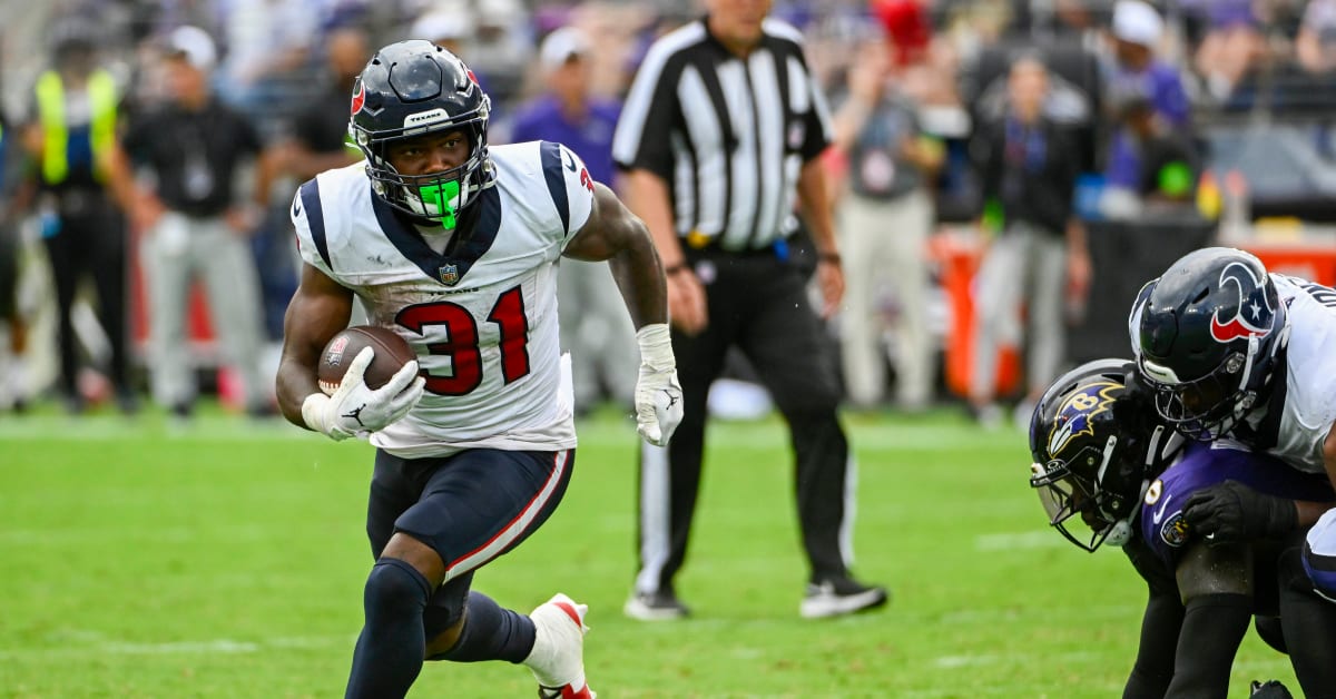 Houston Texans 'Believe In' Running Game; Dameon Pierce Breakout