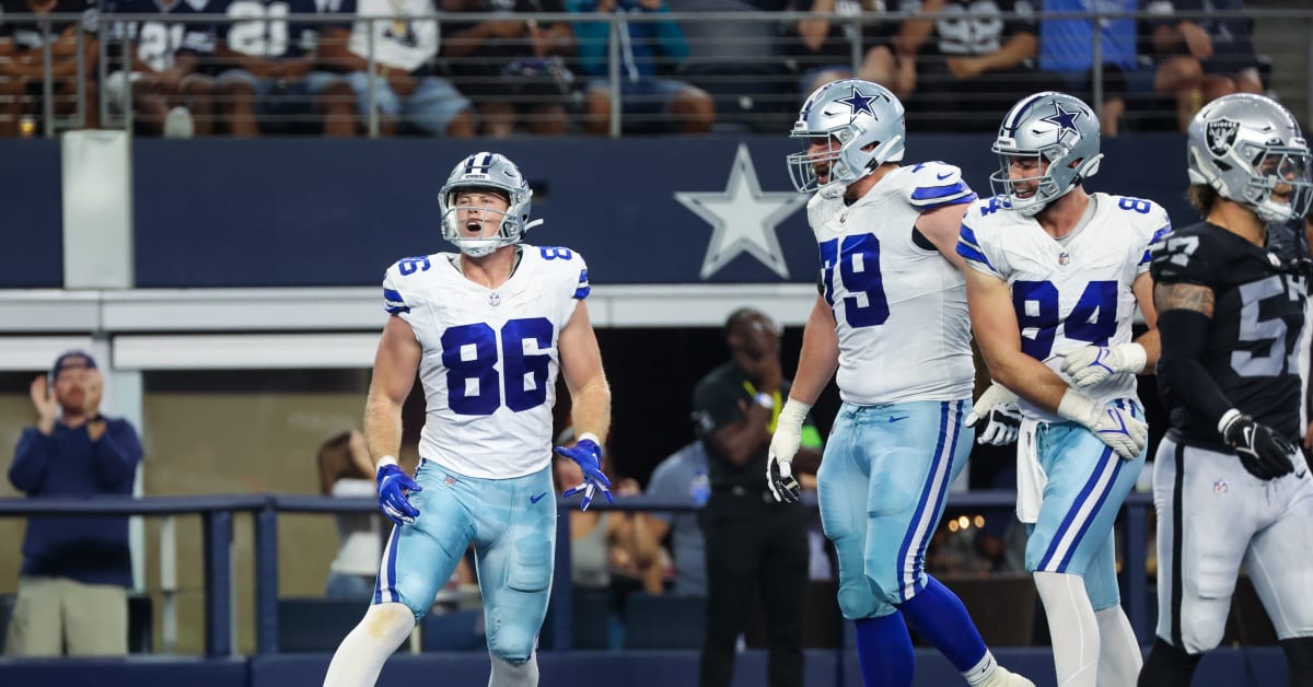 WATCH: Dallas Cowboys Rookie Tight End Luke Schoonmaker Scores First ...