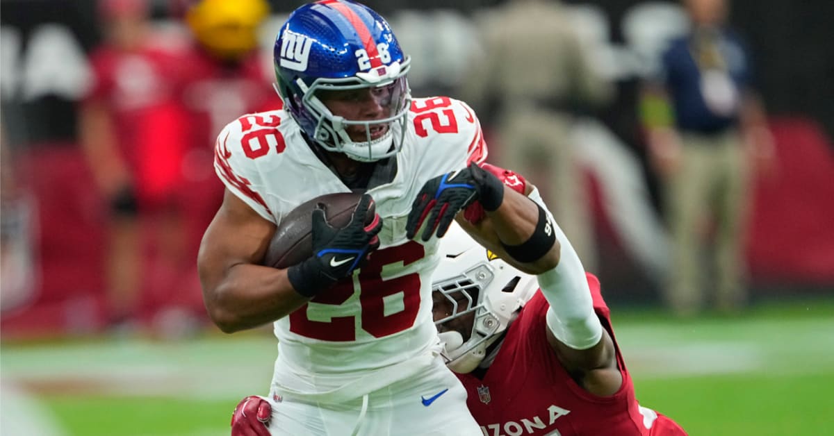 Saquon Barkley Exits Giants’ Win Late With Apparent Ankle Injury After ...