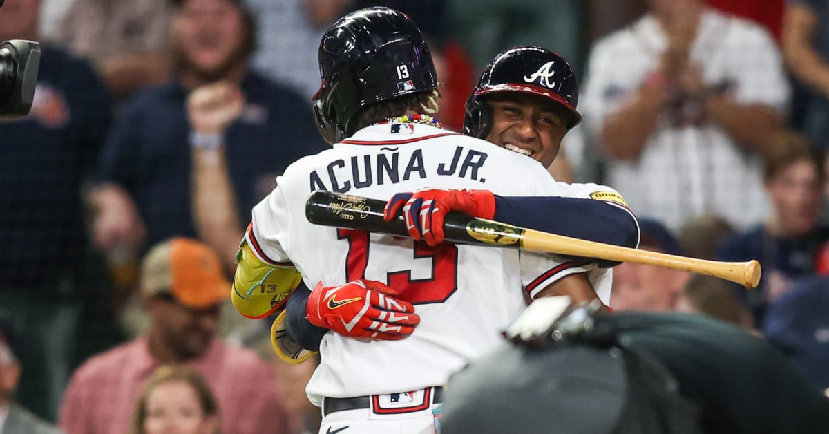 Braves' Ronald Acuna Jr. reacts to being on cusp of history after another  big night