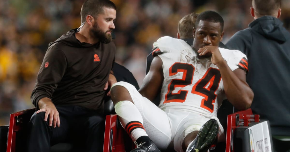 Steelers' Minkah Fitzpatrick Not Fined by NFL for Hit That Injured Browns'  Nick Chubb, News, Scores, Highlights, Stats, and Rumors