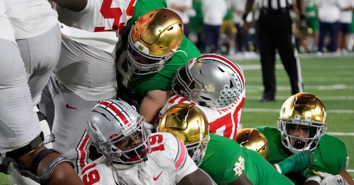 No. 6 Ohio State stuns No. 9 Notre Dame with 1 second left, Sports