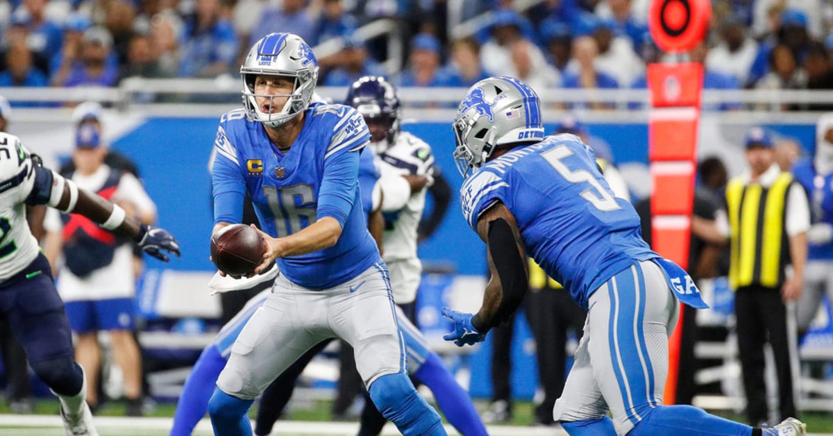 Detroit Lions David Montgomery Inactive, Isaiah Buggs Returns Against ...