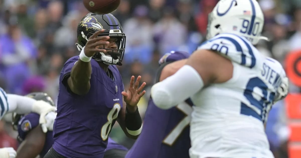 Lamar Jackson impressed with stats from Ravens MNF win over Colts - Sports  Illustrated