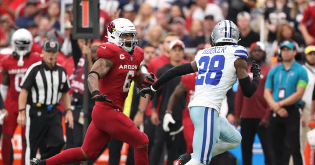 Arizona Cardinals defensive tackle Leki Fotu (95) defends during an NFL  football game against the Dallas Cowboys, Monday, Oct. 19, 2020, in  Arlington, Texas. Arizona won 38-10. (AP Photo/Brandon Wade Stock Photo -  Alamy