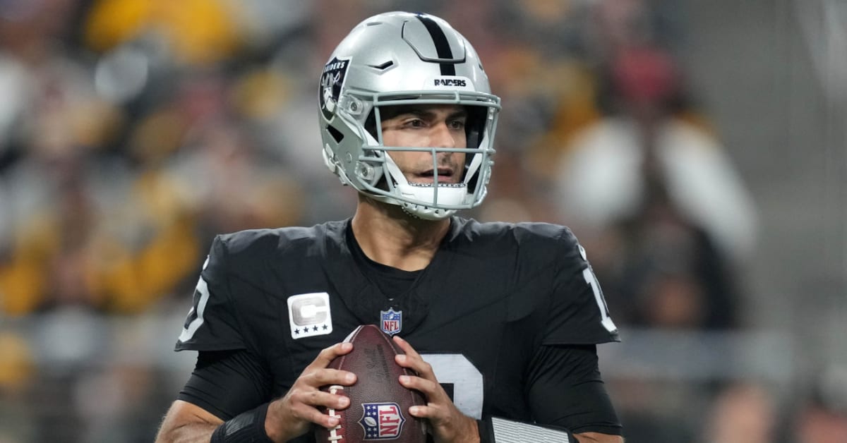 Raiders QB Jimmy Garoppolo Placed in Concussion Protocol After Loss to  Steelers - Sports Illustrated