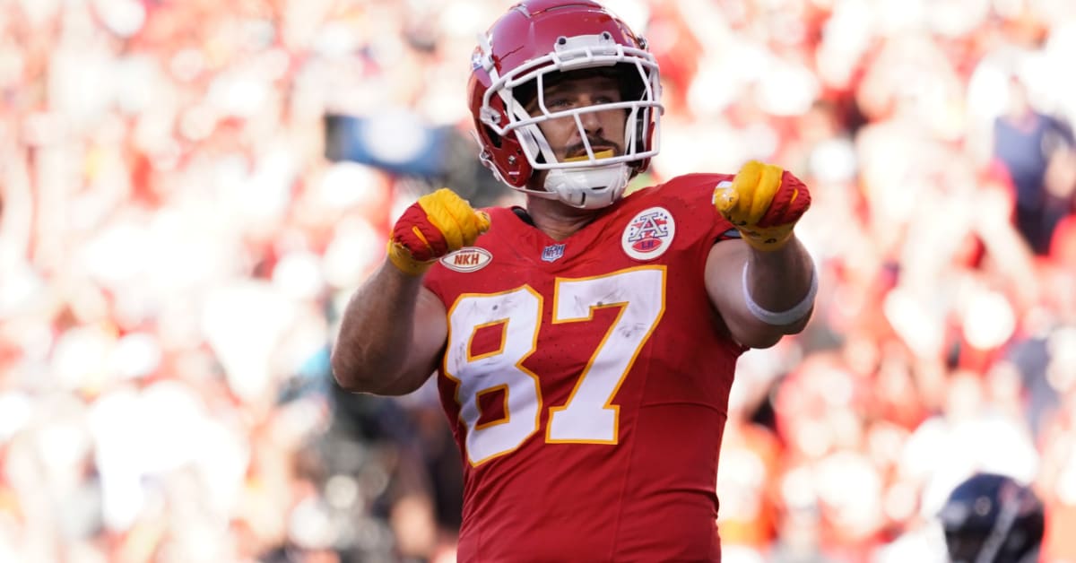 Travis Kelce jersey sales skyrocket after Taylor Swift attends