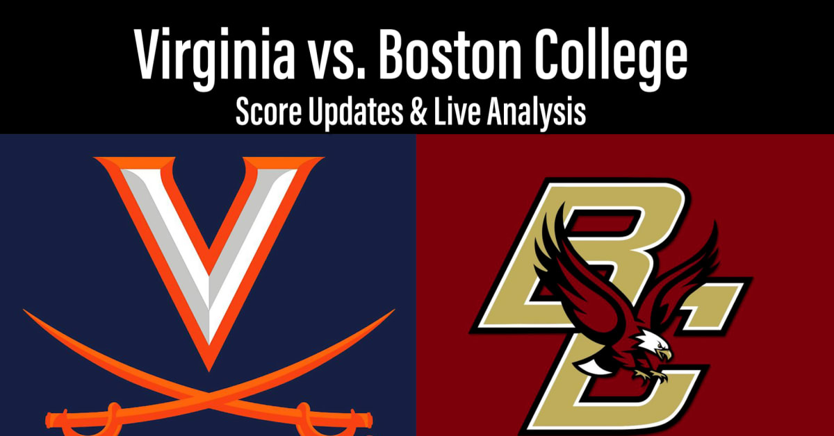 Virginia Vs. Boston College Live Updates | College Football - Sports ...