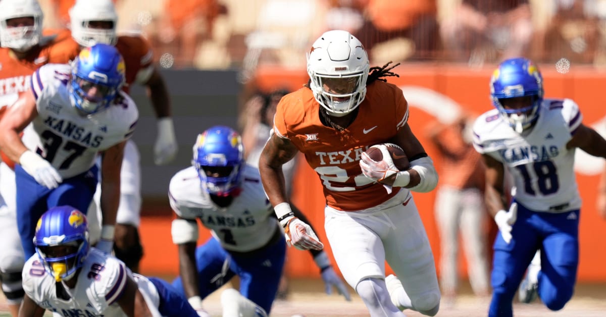 WATCH: Texas Longhorns Fumble Recovery Leads to Jonathon Brooks TD vs ...