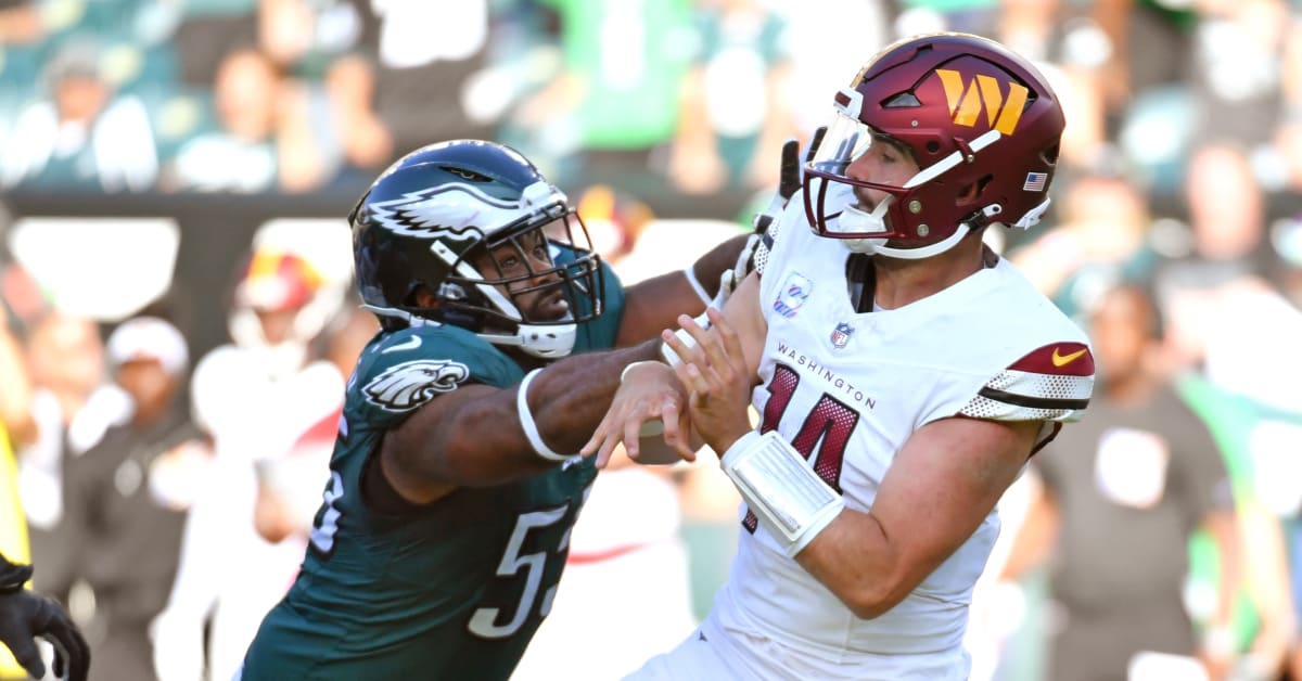 Washington Commanders vs. Philadelphia Eagles Inactives: Who's In? Who's  Out? - Sports Illustrated Washington Football News, Analysis and More