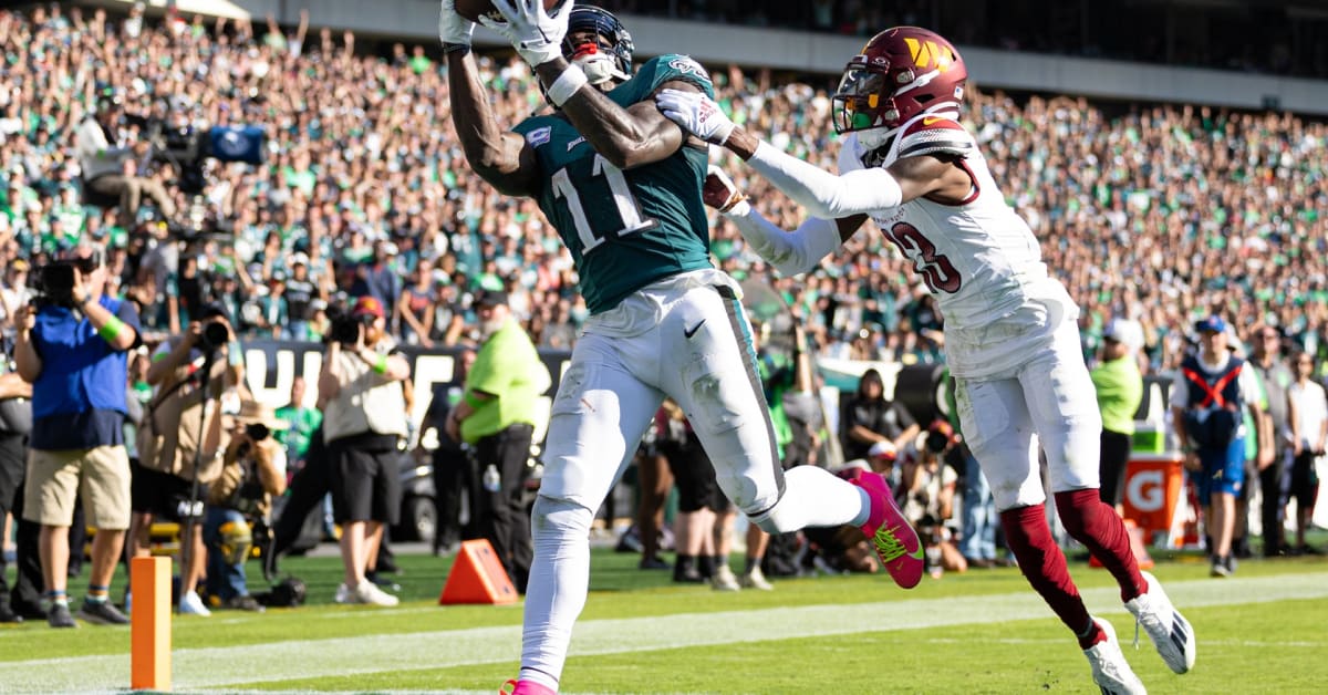 Washington Commanders Fight Hard, But Fall in OT vs. Philadelphia Eagles -  Sports Illustrated Washington Football News, Analysis and More