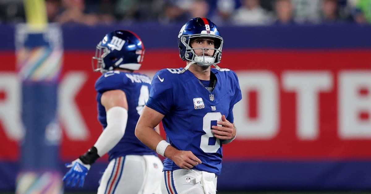 Giants, Daniel Jones Pushed to the Brink After Seahawks Blowout - Sports  Illustrated