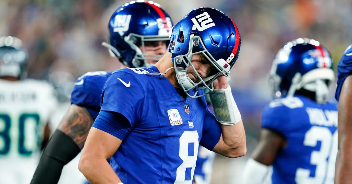 Giants 'on Death Row' After Daniel Jones, Saquon Barkley Moves