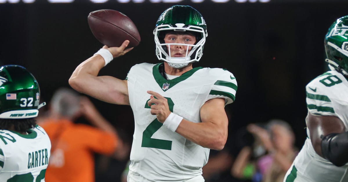 Jets QB Zach Wilson Scores Pair Of TDs On First Two Drives Against Eagles