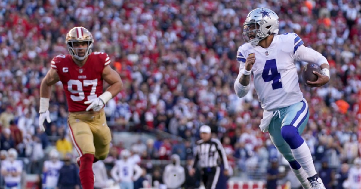 Who's Playing on NBC's Sunday Night Football This Week? How to Watch Cowboys  vs. 49ers