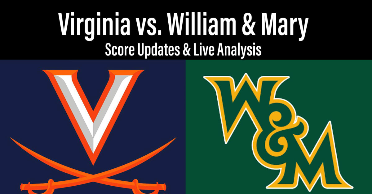 Virginia Vs. William & Mary Live Updates | College Football - Sports ...