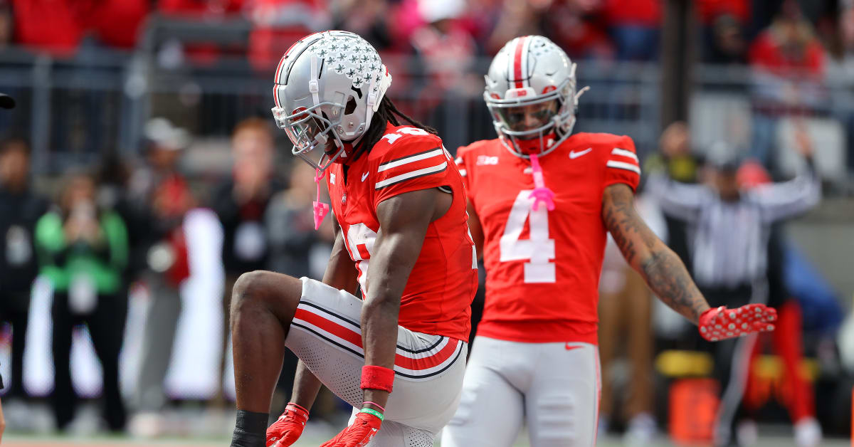 Ohio State Buckeyes WR Marvin Harrison Jr. Named 2023 Heisman Trophy ...