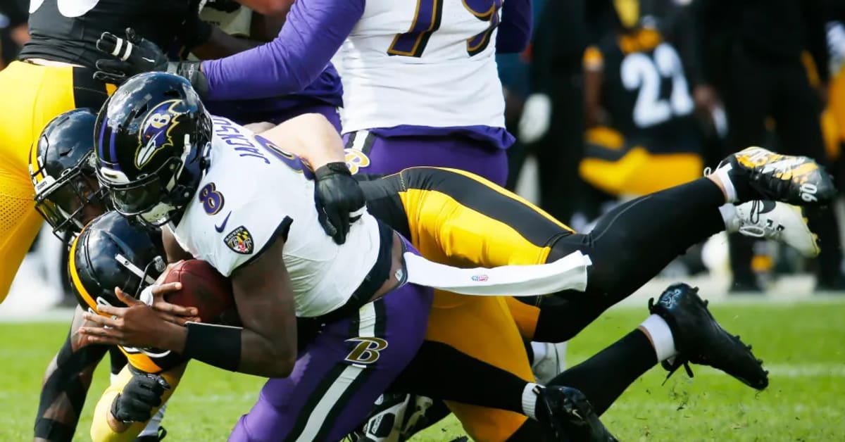 Without Jackson, Ravens rush by sloppy Steelers 16-14