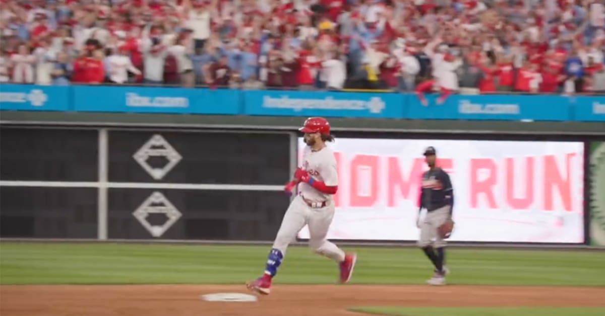 Bryce Harper Stared Down Braves Player After Two Massive Home Runs   Bryceharperhr 