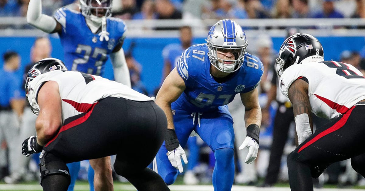 Detroit Lions Aidan Hutchinson Vs. Buccaneers Luke Goedeke Is Key ...