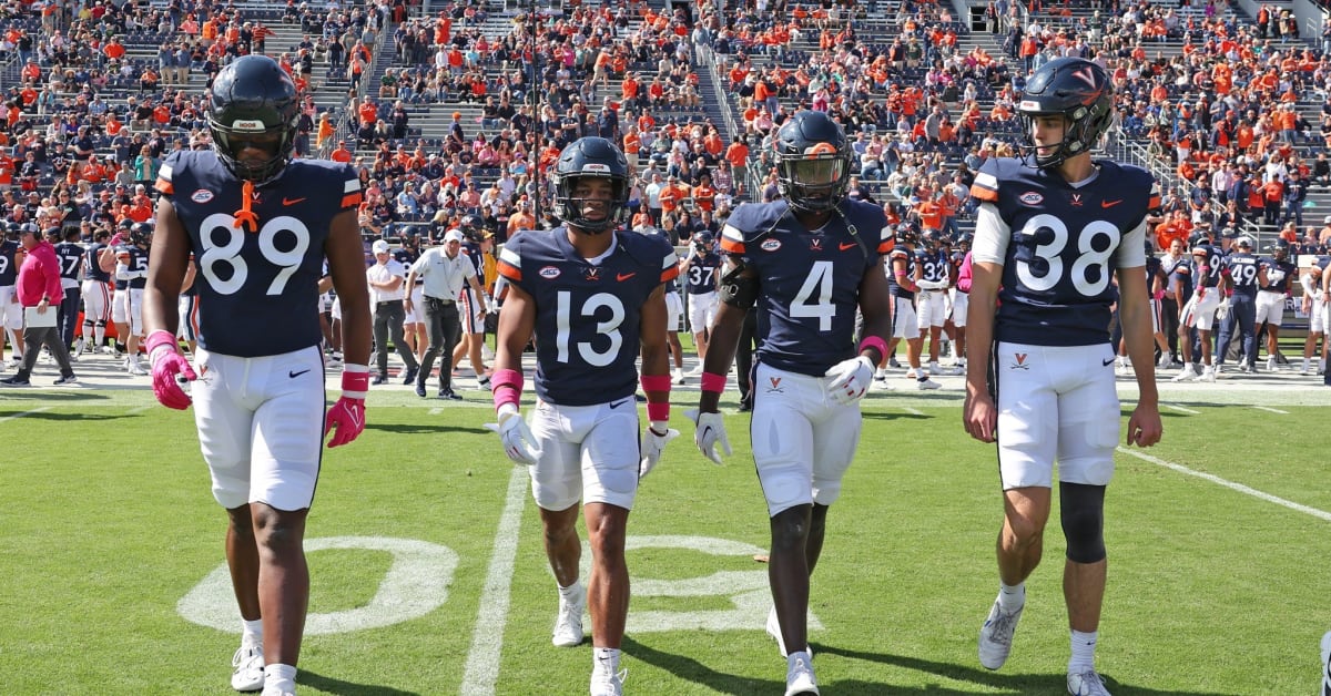 Virginia Football Releases Depth Chart for North Carolina Game Sports