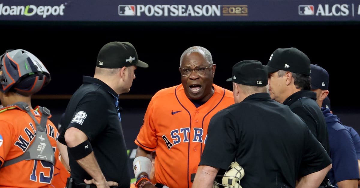 Astros' Dusty Baker Says He Was 'Just Seeing Red' After Game 5 Ejection, News, Scores, Highlights, Stats, and Rumors