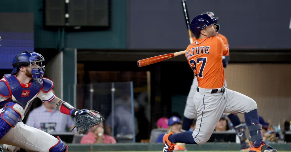 Rangers' Adolis Garcia plunked as benches clear in wild ALCS Game 5 moment