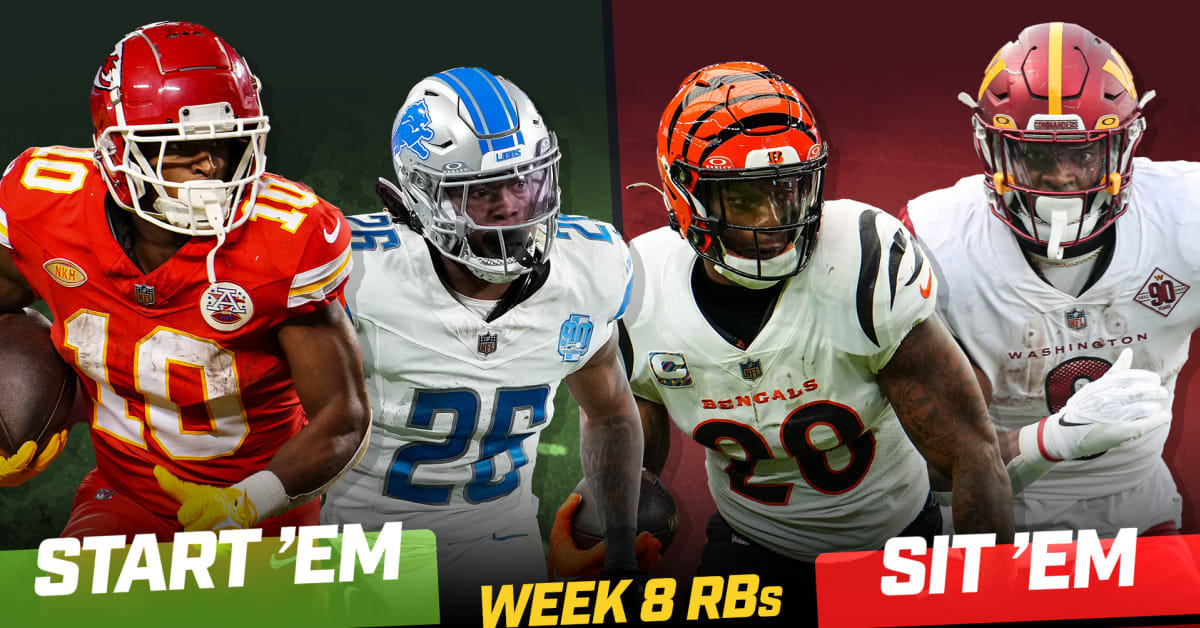 Week 8 Start ’Em, Sit ’Em Running Backs Sports Illustrated