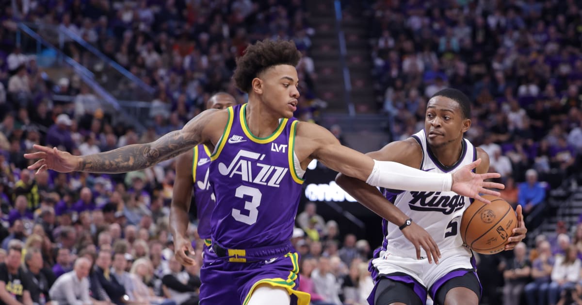 Jazz G Keyonte George Shows Inspiring Flashes In NBA Debut Vs. Kings ...