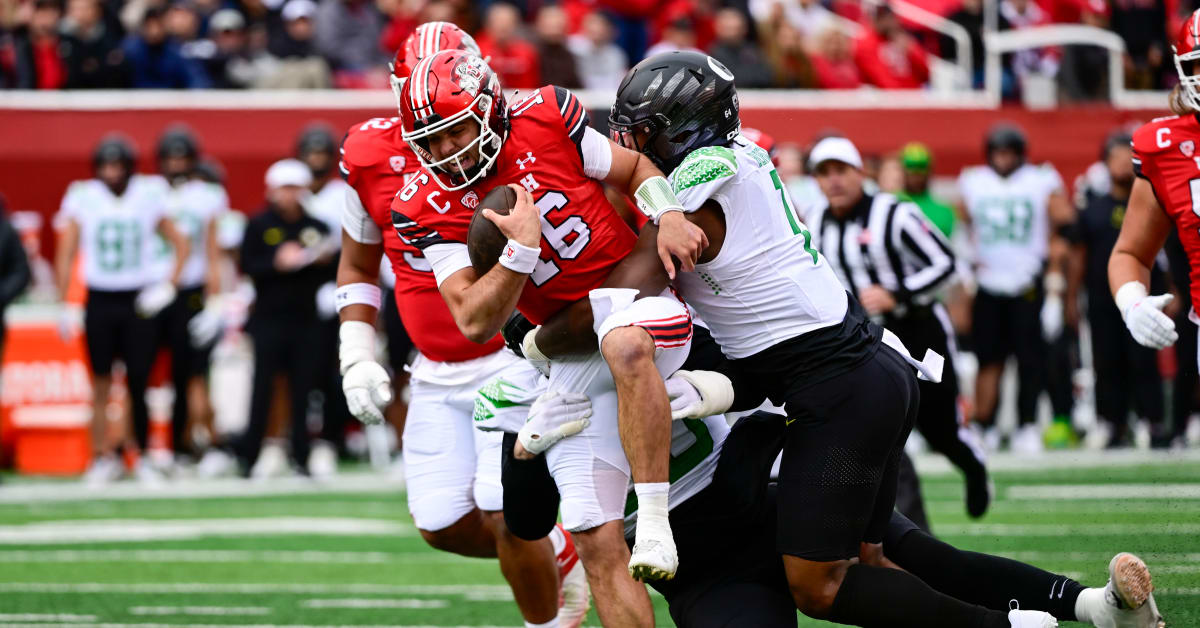 Utah Riding With Bryson Barnes At QB After Blowout Loss Against Oregon ...