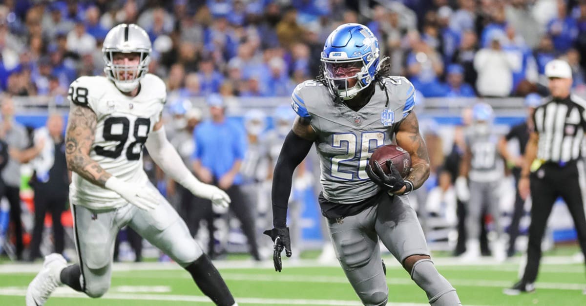Detroit Lions Brad Holmes Improved Jahmyr Gibbs will be scary in 2024