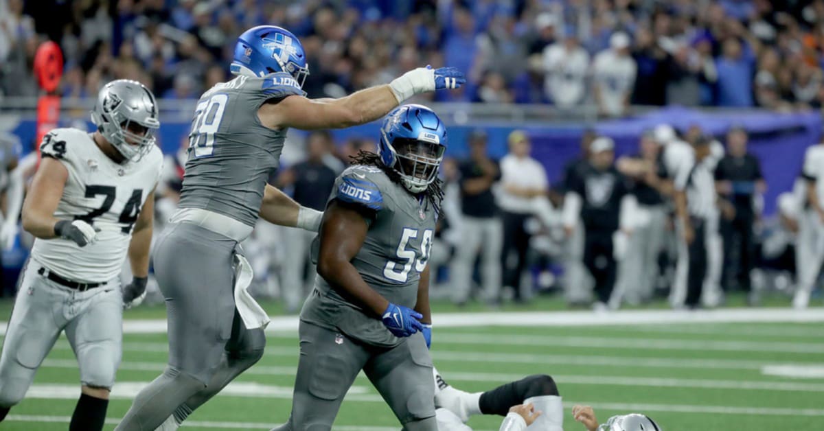 Detroit Lions rise up polls after beating Raiders in latest NFL power