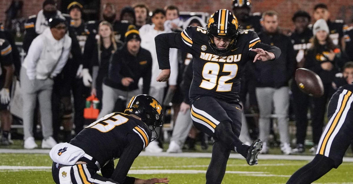 Missouri Kicker Harrison Mevis Declares for NFL Draft - MizzouCentral