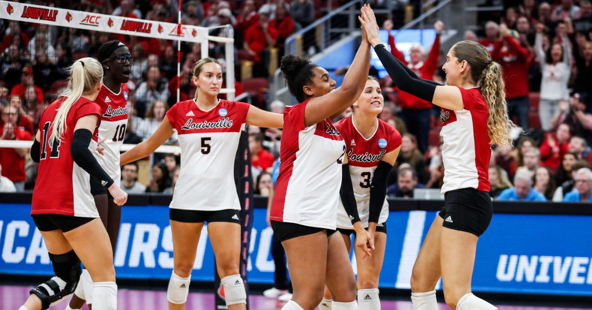 Louisville Volleyball Sweeps Western Michigan To Reach Sweet Sixteen ...